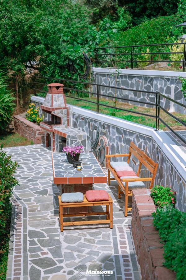 Helianthos Villa - Apartment No4 Palaiontsiflikion Ngoại thất bức ảnh